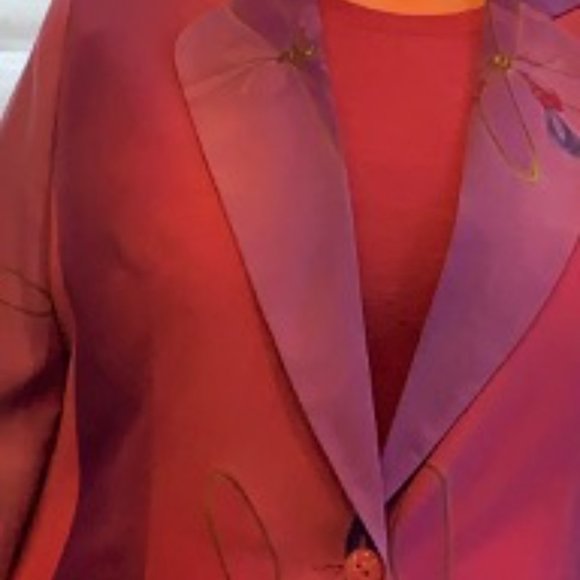 Glam-tastic Silk Jacket! - Picture 8 of 10